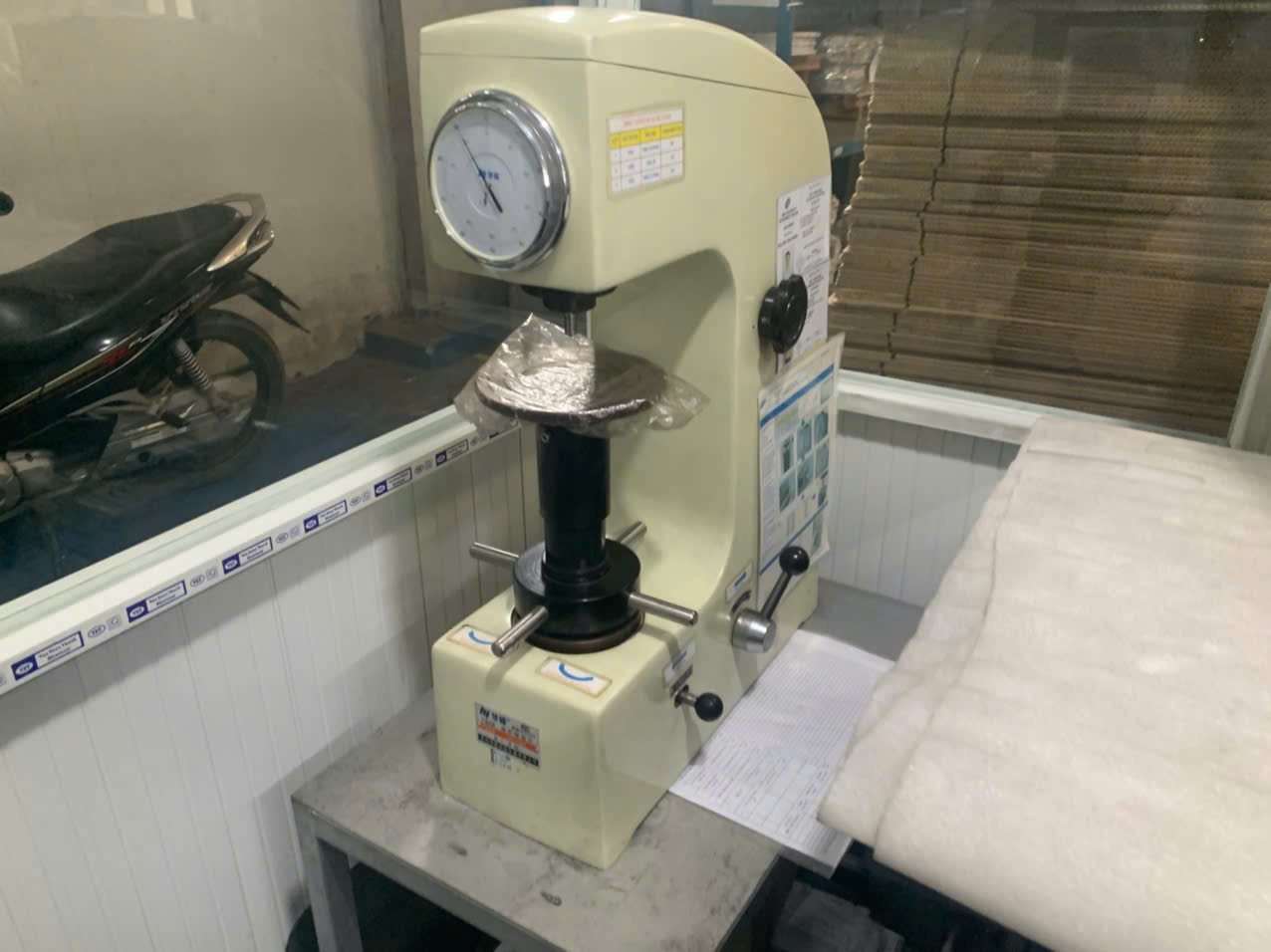 Hardness testing